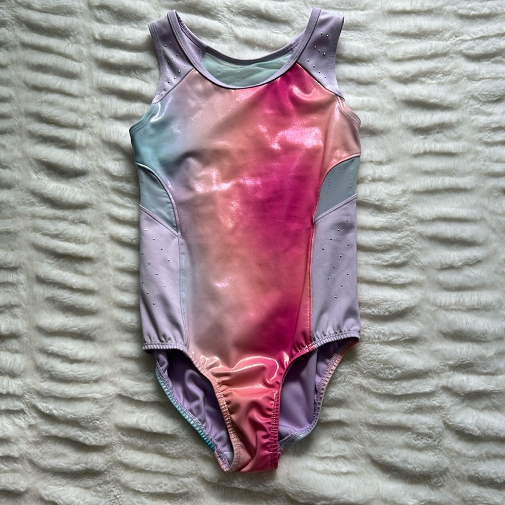 Girls Pastel Gymnastics Leotard